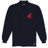 Port Authority® - Long Sleeve Pique Knit Polo. K320  Thumbnail