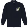 Port Authority® - Long Sleeve Pique Knit Polo. K320  Thumbnail