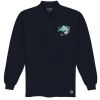 Port Authority® - Long Sleeve Pique Knit Polo. K320  Thumbnail