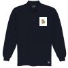 Port Authority® - Long Sleeve Pique Knit Polo. K320  Thumbnail
