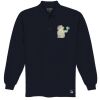 Port Authority® - Long Sleeve Pique Knit Polo. K320  Thumbnail