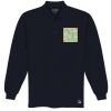 Port Authority® - Long Sleeve Pique Knit Polo. K320  Thumbnail