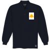 Port Authority® - Long Sleeve Pique Knit Polo. K320  Thumbnail
