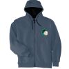 Heavyweight Full Zip Hooded Sweatshirt with Thermal Lining Thumbnail