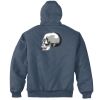 Heavyweight Full Zip Hooded Sweatshirt with Thermal Lining Thumbnail