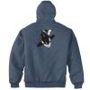 Heavyweight Full Zip Hooded Sweatshirt with Thermal Lining Thumbnail