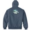 Heavyweight Full Zip Hooded Sweatshirt with Thermal Lining Thumbnail
