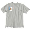 Ultra Cotton 100% Cotton T Shirt with Pocket Thumbnail