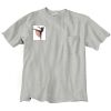 Ultra Cotton 100% Cotton T Shirt with Pocket Thumbnail