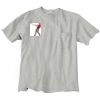 Ultra Cotton 100% Cotton T Shirt with Pocket Thumbnail