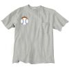 Ultra Cotton 100% Cotton T Shirt with Pocket Thumbnail