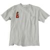 Ultra Cotton 100% Cotton T Shirt with Pocket Thumbnail