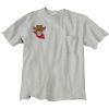 Ultra Cotton 100% Cotton T Shirt with Pocket Thumbnail