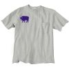 Ultra Cotton 100% Cotton T Shirt with Pocket Thumbnail