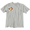 Ultra Cotton 100% Cotton T Shirt with Pocket Thumbnail