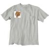 Ultra Cotton 100% Cotton T Shirt with Pocket Thumbnail