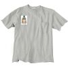 Ultra Cotton 100% Cotton T Shirt with Pocket Thumbnail