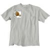 Ultra Cotton 100% Cotton T Shirt with Pocket Thumbnail