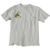 Ultra Cotton 100% Cotton T Shirt with Pocket Thumbnail