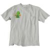 Ultra Cotton 100% Cotton T Shirt with Pocket Thumbnail