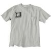 Ultra Cotton 100% Cotton T Shirt with Pocket Thumbnail