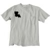 Ultra Cotton 100% Cotton T Shirt with Pocket Thumbnail