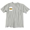 Ultra Cotton 100% Cotton T Shirt with Pocket Thumbnail