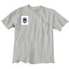 Ultra Cotton 100% Cotton T Shirt with Pocket Thumbnail