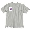 Ultra Cotton 100% Cotton T Shirt with Pocket Thumbnail