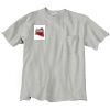 Ultra Cotton 100% Cotton T Shirt with Pocket Thumbnail