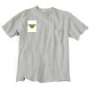 Ultra Cotton 100% Cotton T Shirt with Pocket Thumbnail
